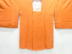 竹格子模様織出し道行コート